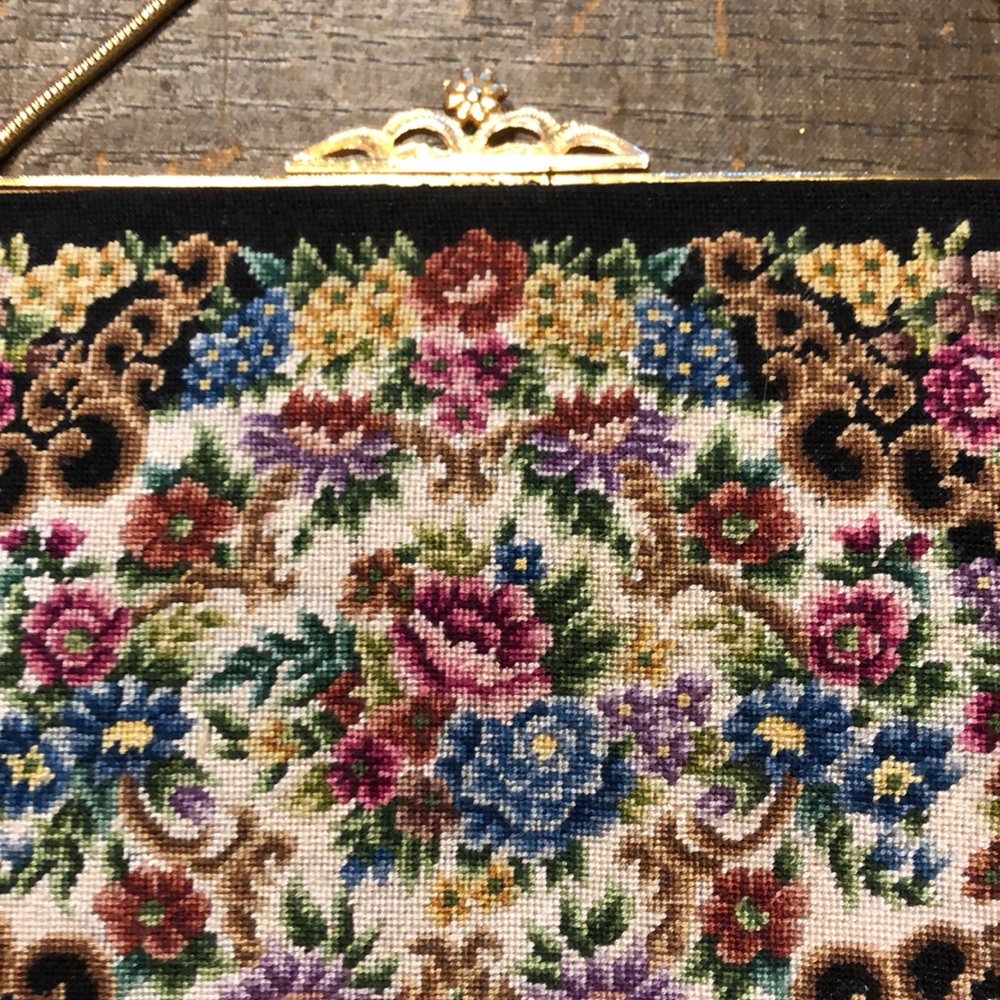 Antique tapestry purse 1920 - Picture 9 of 9